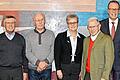 Ehrungen bei den Eigenheimern: Im Bild (von links) Ruth Nöth (Schriftführerin), Günther Zeitner (Ehrenvorstand), Bernhard Siebenhaar (zweiter Vorsitzender) ,Siegfried Seit (25 Jahre Mitglied), Ilse Thierbach (50 Jahre), Otto Heil (50 Jahre), Alexander Fehn (Vorsitzender) und Referent Hans-Dieter Kutter.