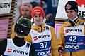 Nordische Ski-WM - Trondheim       -  Gequältes Grinsen in Trondheim: Deutschlands WM-Bilanz ist durchwachsen.