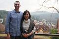 Keiko Richter und ihr Mann Franz Hermann Richter, gebürtig aus Rupboden, haben sich für den Ruhestand ein Haus in Bad Brückenau gekauft. Foto: Ulrike Müller       -  Keiko Richter und ihr Mann Franz Hermann Richter, gebürtig aus Rupboden, haben sich für den Ruhestand ein Haus in Bad Brückenau gekauft. Foto: Ulrike Müller