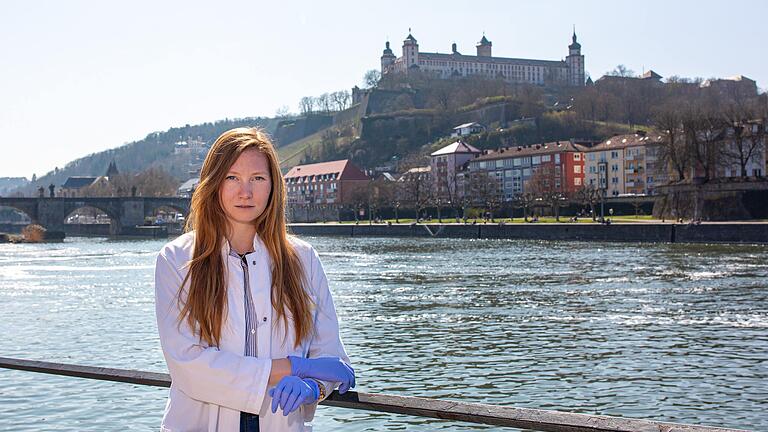 Biologin Amelie Reigl aus Würzburg hat auf TikTok mit wissenschaftlichen Inhalten enorme Reichweite.