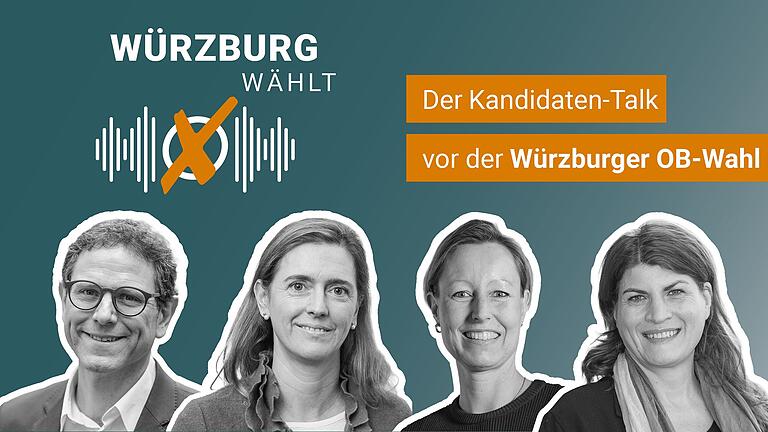 Im Podcast 'Würzburg wählt' sprechen (v.l)&nbsp;Martin Heilig, Judith Roth-Jörg, Eva von Vietinghoff-Scheel und Claudia Stamm über Politisches und Privates.
