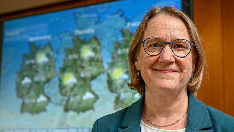 'Wir sind ständig dran, die Wettervorhersage zu verbessern': Sarah Jones, die Präsidentin des Deutschen Wetterdienstes (DWD), bei einer Konferenz der europäischen Wettersatellitenorganisation EUMETSAT in Würzburg.