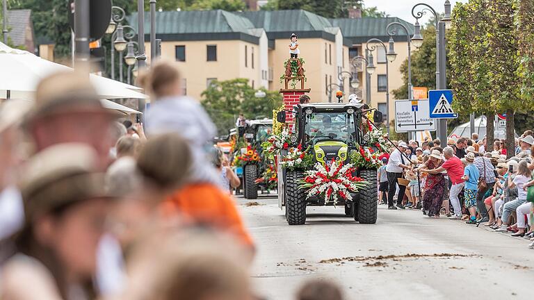 Das Rakoczy-Fest in Bad Kissingen lockte auch 2022 Tausende Besucher in die Innenstadt.