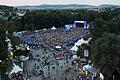 Feiern unter freiem Himmel, so wie hier bei der BR-Radltour im Jahr 2015, wird heuer vom 21. bis 23. Juli beim Streutal-Festival in Mellrichstadt möglich sein.