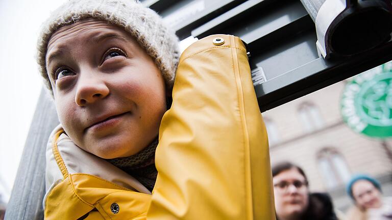 Weltstar der Ökobewegung: Greta Thunberg und ihre Schuldemonstrationen für mehr Klimaschutz haben ein globales Echo ausgelöst. Auch in Rhön-Grabfeld gibt es sympathisierende Schüler. Gestreikt während der Unterrichtszeit hat aber noch niemand.