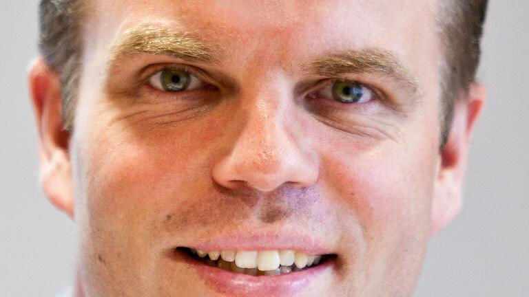 Sonderseite Heimatlust Ortsvorstellung Sennfeld. BU: 1. Bürgermeister Oliver Schulze, Mai 2018