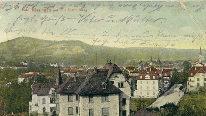 Im 19. Jahrhundert entstanden in Bad Kissingen neue Villenviertel, hier der Blick auf die Menzelstraße. Quelle: Sammlung Bötsch, Stadtarchiv Bad Kissingen       -  Im 19. Jahrhundert entstanden in Bad Kissingen neue Villenviertel, hier der Blick auf die Menzelstraße. Quelle: Sammlung Bötsch, Stadtarchiv Bad Kissingen