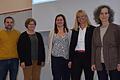 Auf dem Foto Thomas Riebel, Susanne Wildfeuer, Referentin Doreen Blumhagen, Referatsleiterin Julia Lermig und Schulleiterin Elisabeth Gahn.