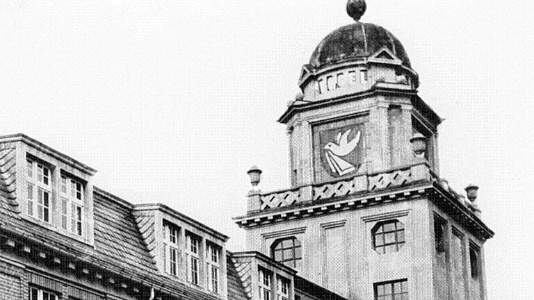 Vogel Verlag       -  Die Wiege des Verlags stand in Pößneck/Thüringen (Foto von 1935).