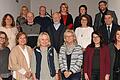 Zahlreiche Lehrer konnten heuer ihr 25- oder 40-jähriges Dienstjubiläum feiern. Unser Bild zeigt (vorne von links) Ute Kümmelmann, Barbara Beuerlein, Gerlinde Megges, Ulrike Schramm, Christine Hahn, Kersten Steuter-Anding, (in der zweiten Reihe von links) Anja Sieber, Günter Wehner, Werner Trapp, Kristina Lang, den stellvertretenden Landrat Oskar Ebert, (hinten von links) Schulamtsdirektorin Claudia Schmidt, Wolfgang Röß, Schulrätin Susanne Vodde, Doris Roth und den Personalratsvorsitzenden Matthias Weinberger.