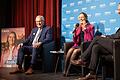 Wahlkampfthema Sicherheit in Würzburg: OB-Kandidatin Judith Roth-Jörg (CSU) im Gespräch mit Bayerns Innenminister Joachim Herrmann (links) und dem Terrorismus-Experten Peter Neumann&nbsp;&nbsp;