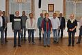 Mit den Geehrten freute sich Bürgermeister Friedel Heckenlauer (rechts) über ihre Auszeichnungen.
