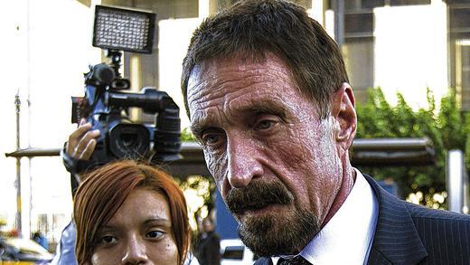 Wurde in die USA ausgewiesen: Software-Pionier John McAfee. Wurde in die USA ausgewiesen: Software-Pionier John McAfee.
