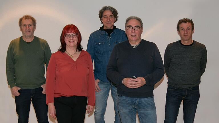 Der neue Vorstand der BSW Fotogruppe (von links): Wilfried Gotthardt, Ingrid Kronthaler, Michael Stegerwald,  Martin Lorenz und Lothar Amtmann.