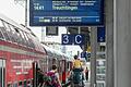 Mit Wagenmaterial des Potsdamer Unternehmens WFL versucht der Bahnbetreiber Go-Ahead Bayern die Probleme auf der Verbindung Würzburg-Treuchtlingen in den Griff zu bekommen. Das Bild entstand am Würzburger Hauptbahnhof.