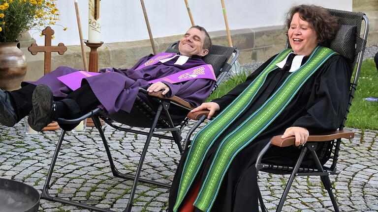 Uwe und Christine Stradtner dürfen sich nur kurz ausruhen: Am 1. September treten sie offiziell ihren neuen Dienst in Illesheim an.