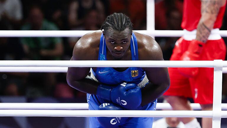 Paris 2024 - Boxen       -  Boxer Nelvie Tiafack hat eine olympische Medaille sicher.