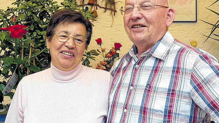 Lernten sich beim Tanzen kennen: Pauline und Helmut Morper aus Ramsthal. Lernten sich beim Tanzen kennen: Pauline und Helmut Morper aus Ramsthal.