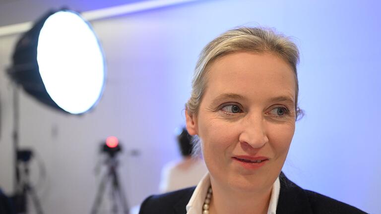 Landtagswahl in Brandenburg       -  Sie dürfte auch als Kanzlerkandidatin in die Bundestagswahl gehen: Alice Weidel. (Archivbild)