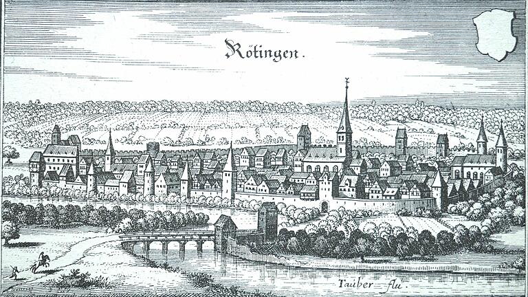 Der Merianstich von 1648 zeigt das Stadtbild von Norden am Ende des 30-jährigen Kriegs.