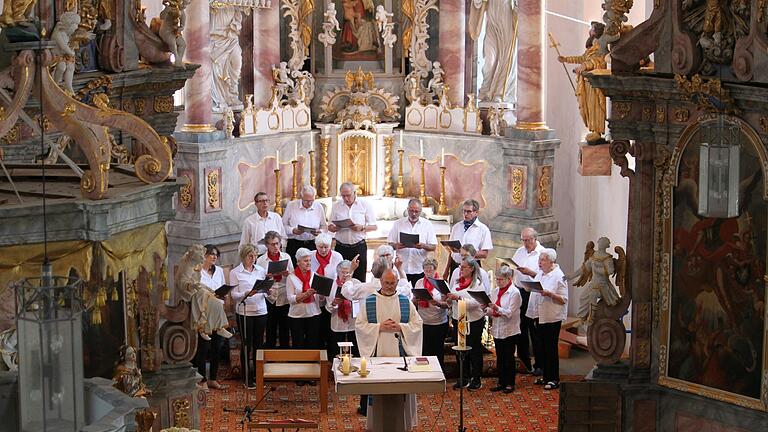 Der Chor aus Nordheim setzte besondere Akzente