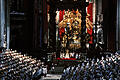 Volles Haus: Blick in den Petersdom am 11. Oktober 1962. Mit einem Gottesdienst eröffnete Papst Johannes XXIII. das Zweite Vatikanische Konzil in Rom.