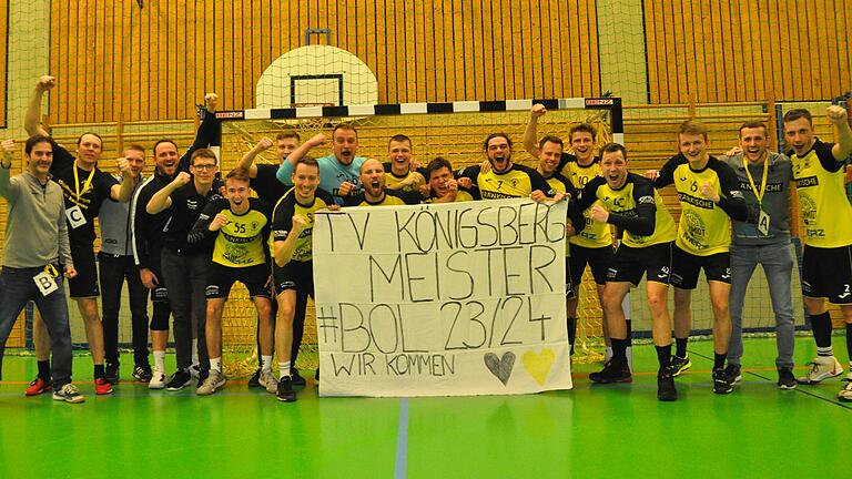 Der TV Königsberg holte sich in einem spannenden Spiel beim TSV Mellrichstadt vorzeitig den Meistertitel in der Bezirksliga.