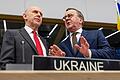 Ukraine-Treffen in Brüssel       -  Deutschland und Großbritannien leiteten das Treffen der Kontaktgruppe.