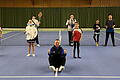 Gute Stimmung trotz eintägigen Regens herrschte in der Lohrer Tennis-Trainingsruppe.