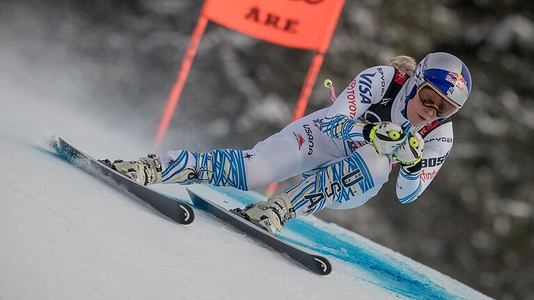 Lindsey Vonn       -  Wagt Ex-Skistar Lindsey Vonn mit künstlichem Knie tatsächlich ein Comeback?