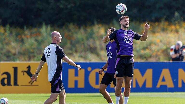 Fußball - Training Nationalmannschaft       -  Strecken für das nächste Tor. Niclas Füllkrug traf zuletzt gegen die Niederlande.