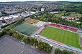 Sorgt sei Jahren für Streit zwischen Anwohnern, Stadt und Verein: Das Stadion der Würzburger Kickers am Dallenberg. Nun beschäftigt der Fall den Verwaltungsgerichtshof in München.