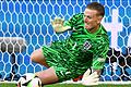 Euro 2024: England - Schweiz       -  Englands Torhüter Jordan Pickford wehrt den Elfmeter ab.