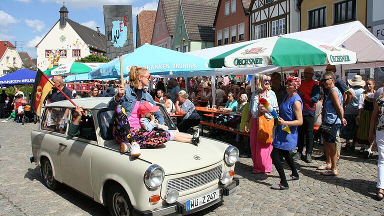 Der Kirchweihumzug im vergangenen Jahr begeisterte die Zuschauerinnen und Zuschauer.