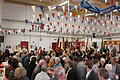 Mit einem Festzug, Gottesdienst (im Bild) und Reden wurde das neue Himmelstadter Feuerwehrgerätehaus feierlich eingeweiht.