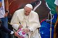 Papst Franziskus       -  Hatte auch ein Herz für den Fußball: der gestorbene Papst Franziskus.
