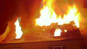 Großbrand       -  Brand in Marktheidenfeld