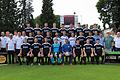 Das Aufgebot des TSV Karlburg für die Saison 2019/20: (hinten von links) Patrick Plawky, David Machau, Sebastian Stumpf, Kai Langer, Andreas Köhler, Manuel Römlein, Cedric Fenske, Luca Pfister, Sebastian Fries (Co-Trainer), (Mitte von links) Uwe Binner (Vorsitzender), Sebastian Kühl (2. Vorsitzender), Lydia Brandt (Physiotherapeutin), Jürgen Gold (Fußballbeauftragter), Markus Köhler (Trainer), Martin Spanheimer (Torwarttrainer), Peter Buhn (Betreuer), Andreas Rösch, Dominik Lambrecht, Marcel Frank, Steffen Bachmann, Dominik Höfling, Johannes Gold, Pascal Jeni, Michael Wolff, Reiner Strohfuß (Sponsor/Arnsteiner Brauerei), Andreas Kohlmann (Sponsor/Autohaus Kohlmann), Oskar Gold (Ehrenvorsitzender Förderkreis), Michael Rösch (3. Vorsitzender), Gerd Spengler (Ehrenvorsitzender TSV), Michael Gehret (Vorstand Fußball), (vorne von links) Marco Schiebel, Marvin Schramm, Maurice Kübert, René Kohlhepp, Marvin Fischer-Vallecilla, Paul Karle, Josef Burghard und Jan Wabnitz.