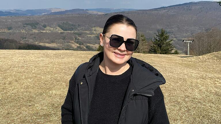 Marina Kelber ist vor allem im Winter von dem Ausblick aus der Kissinger Hütte verzaubert. Marina Kelber ist vor allem im Winter von dem Ausblick aus der Kissinger Hütte verzaubert.
