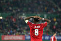 Rückschlag       -  David Alaba und seine Österreicher verloren gegen Irland mit 0:1. Foto: Lisi Niesner