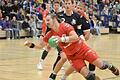 Franziskus Gerr (vorne) ist einer der Lohrer Handballer, die die letzten beiden Partien krankheitsbedingt verpasst haben. Am Samstag bei der SG Regensburg soll der Abwehrchef ins Team zurückkehren.