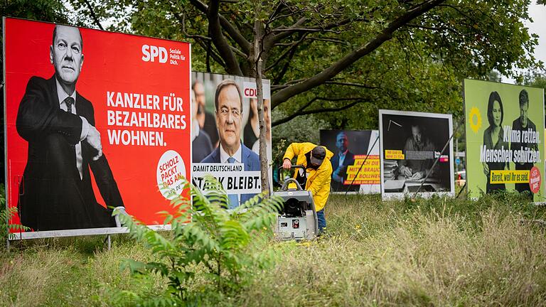 Wahlkampf 2021 - Berlin       -  Parteien einigen sich auf Fairness-Abkommen für den Wahlkampf