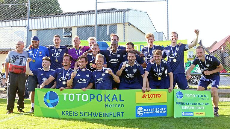 Der TSV Gochsheim ist Schweinfurts Kreispokalsieger 2021. Der Landesliga-Aufsteiger besiegte in einem umkämpften Endspiel den Bezirksligisten TSV Ettleben/Werneck.