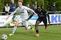 Stürmer Marco Kunzmann (links, auf einem Archivbild mit Mamadou Bah vom ASV Rimpar) ist einer von zahlreichen Offensivspielern des TSV Karlburg, die beim Auswärtsspiel in Weiden ausfallen.