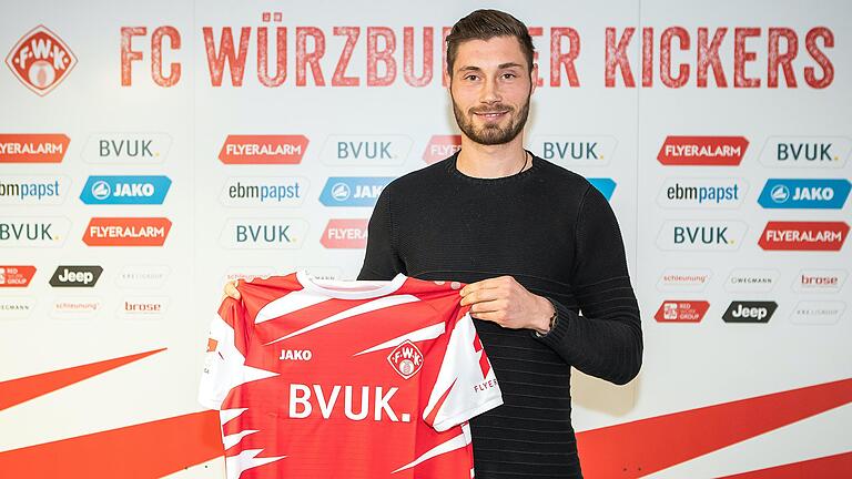 Neuzugang Christian Strohdiek dürfte beim Auswärtsspiel in Osnabrück erstmals das Kickers-Trikot überstreifen.