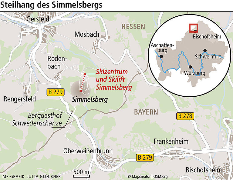 Die 'hessische Streif' am Simmelsberg: Die Herausforderung für Skifahrer in der Rhön