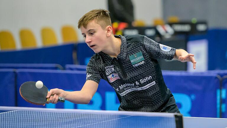 Talent in den Reihen des TTC Kist: Lorenz Schäfer Talent in den Reihen des TTC Kist: Lorenz Schäfer