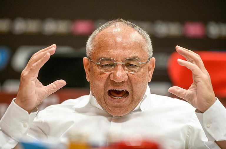 Immer noch mit Feuereifer bei der Sache: Felix Magath.