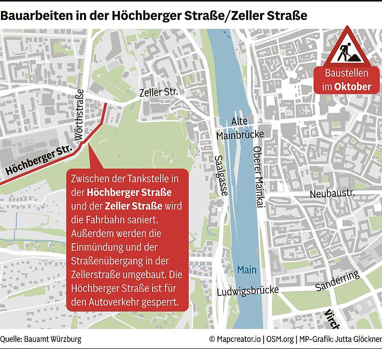 Hier droht im Oktober 2024 Staugefahr in Würzburg: Alle Baustellen, Sperrungen und praktische Umleitungen im Überblick Hier droht im Oktober 2024 Staugefahr in Würzburg: Alle Baustellen, Sperrungen und praktische Umleitungen im Überblick