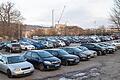 Bislang kostenlos: Rund 1000 Autos können auf der Würzburger Talavera am Rande der Zellerau parken.&nbsp;&nbsp;